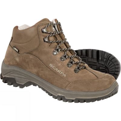 Botas Trekking Scarpa Cyrus Mid GTX Mujer - Marrones - Chile VPS251406